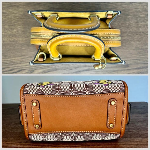 Coach 1941 Rogue 17 In Signature Textile Jacquard With Duck Motif - Picture 4 of 12